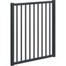 Delta Adjustable Gate H: 1200mm, W: 1160mm Black