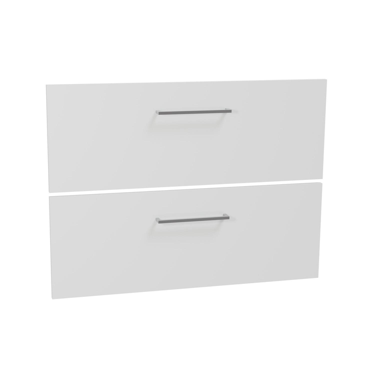 Floor 2 Drawer Standard Drawer Front Set