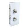 Pull Handle Double Turn Lock Round
