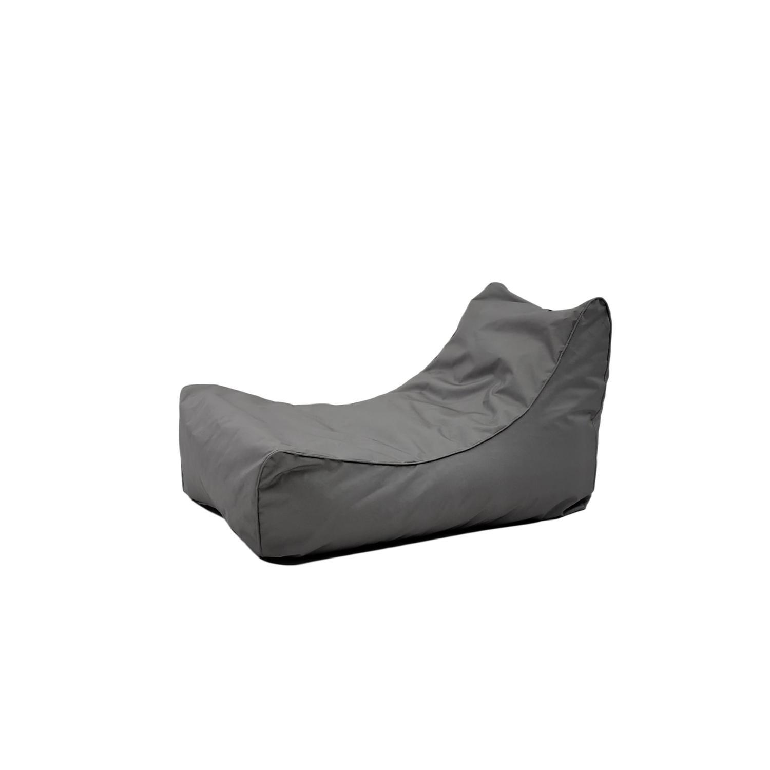 Outdoor Recliner Bean Bag Cover Grey