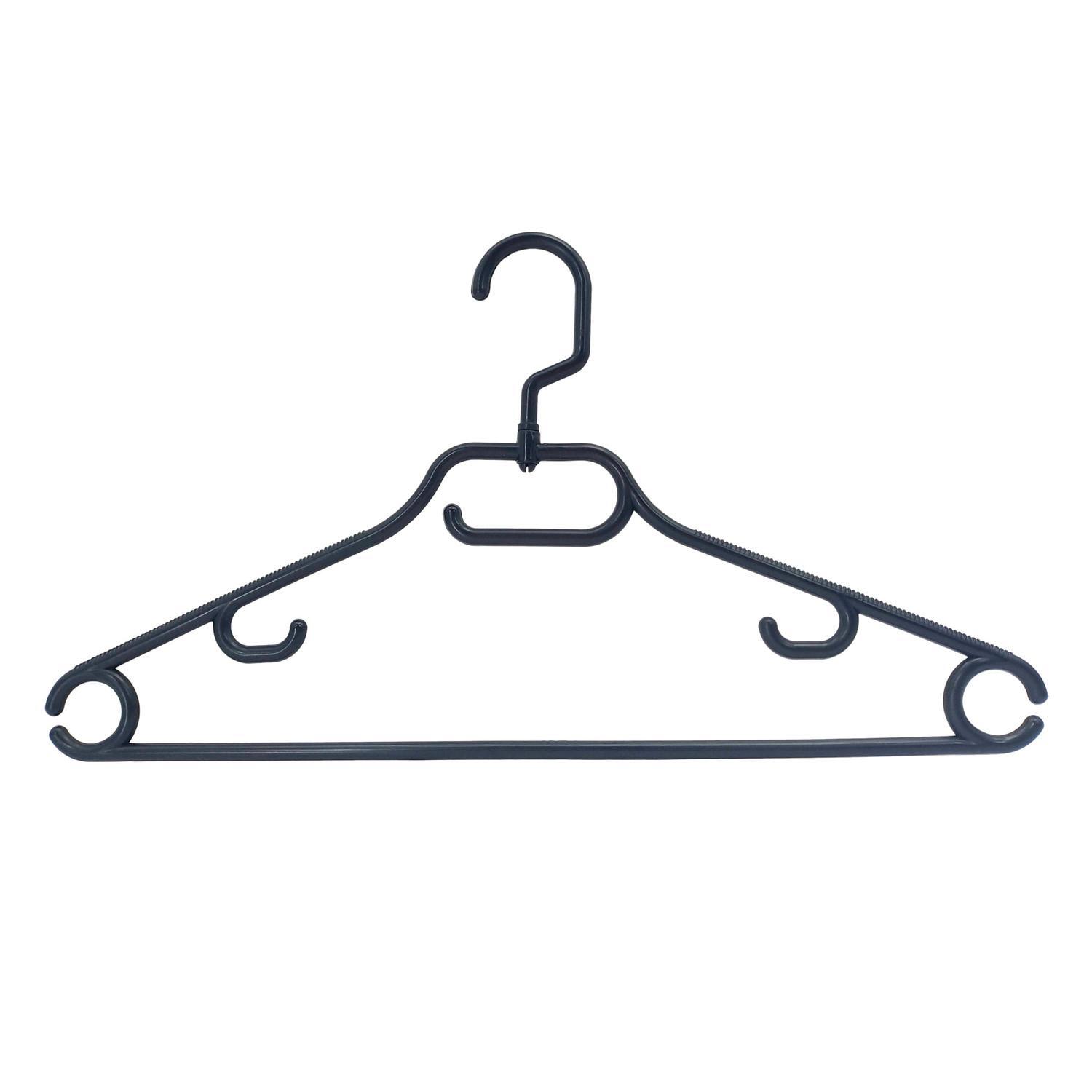 Coat Hanger Recycled PP 5 Pack Black