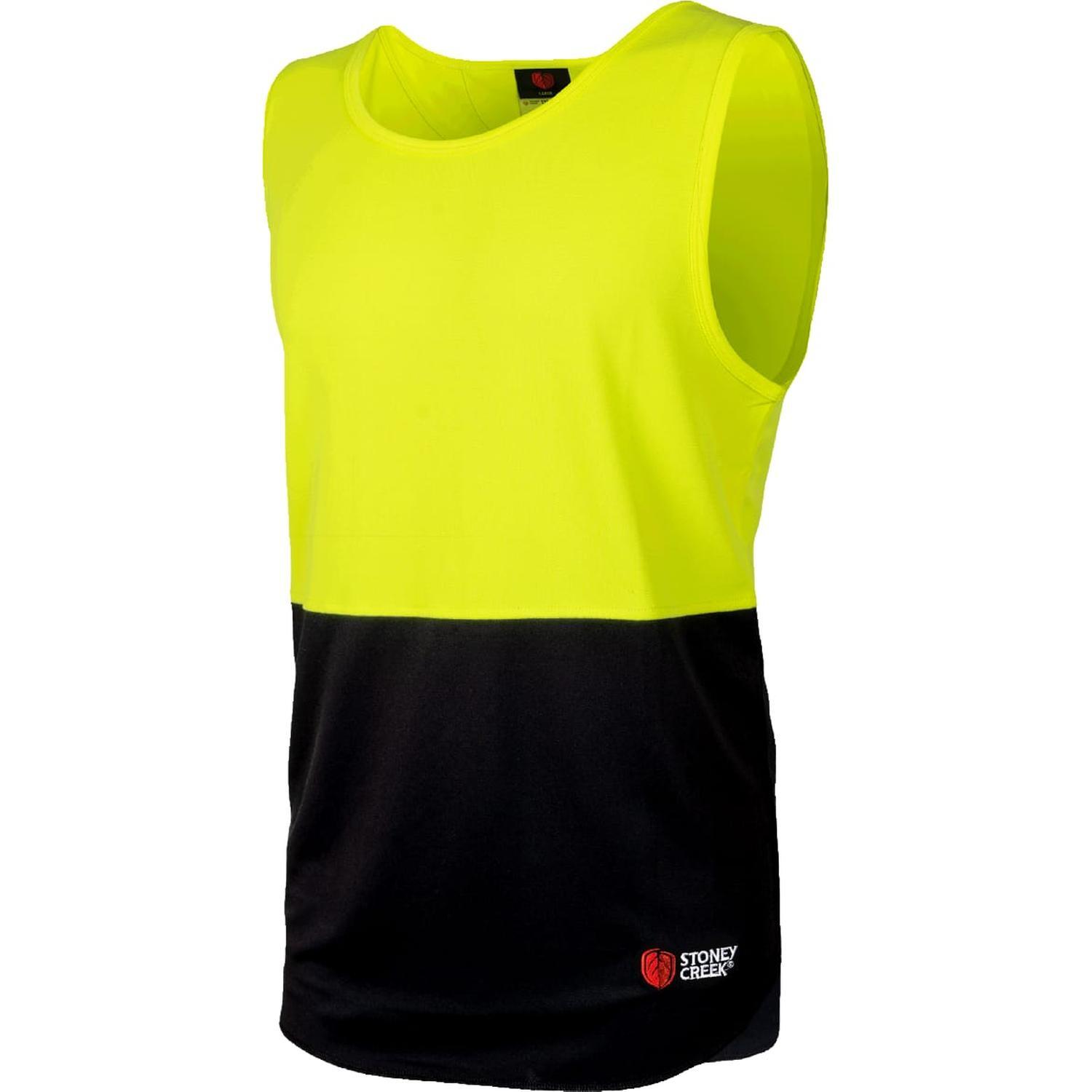 Singlet 3XL Yellow/Black
