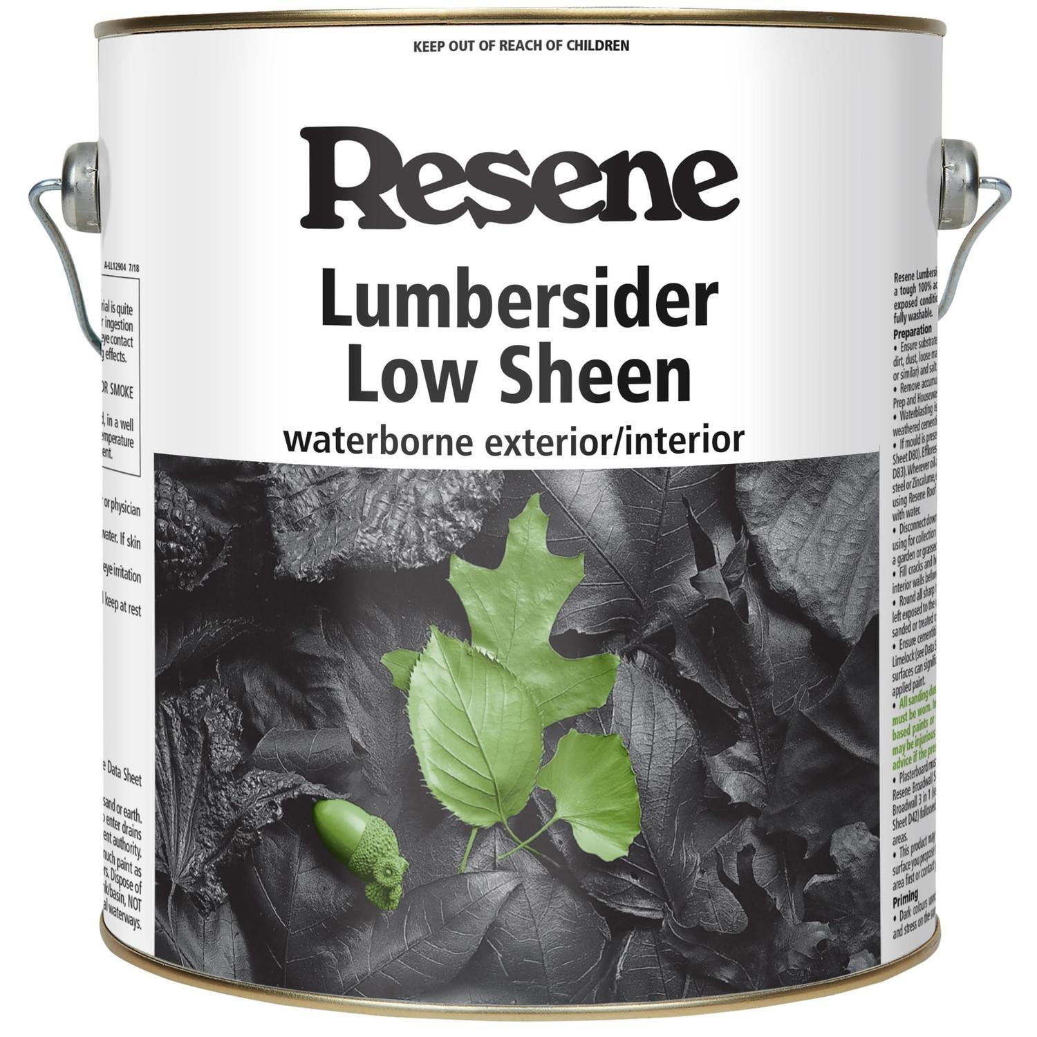 Low sheen paint