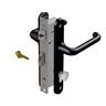 Entrance lock hinged 2-Point Black