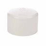 Plain End Cap 15mm White