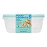 Container Rectangle Set of 2 1200ml Assorted