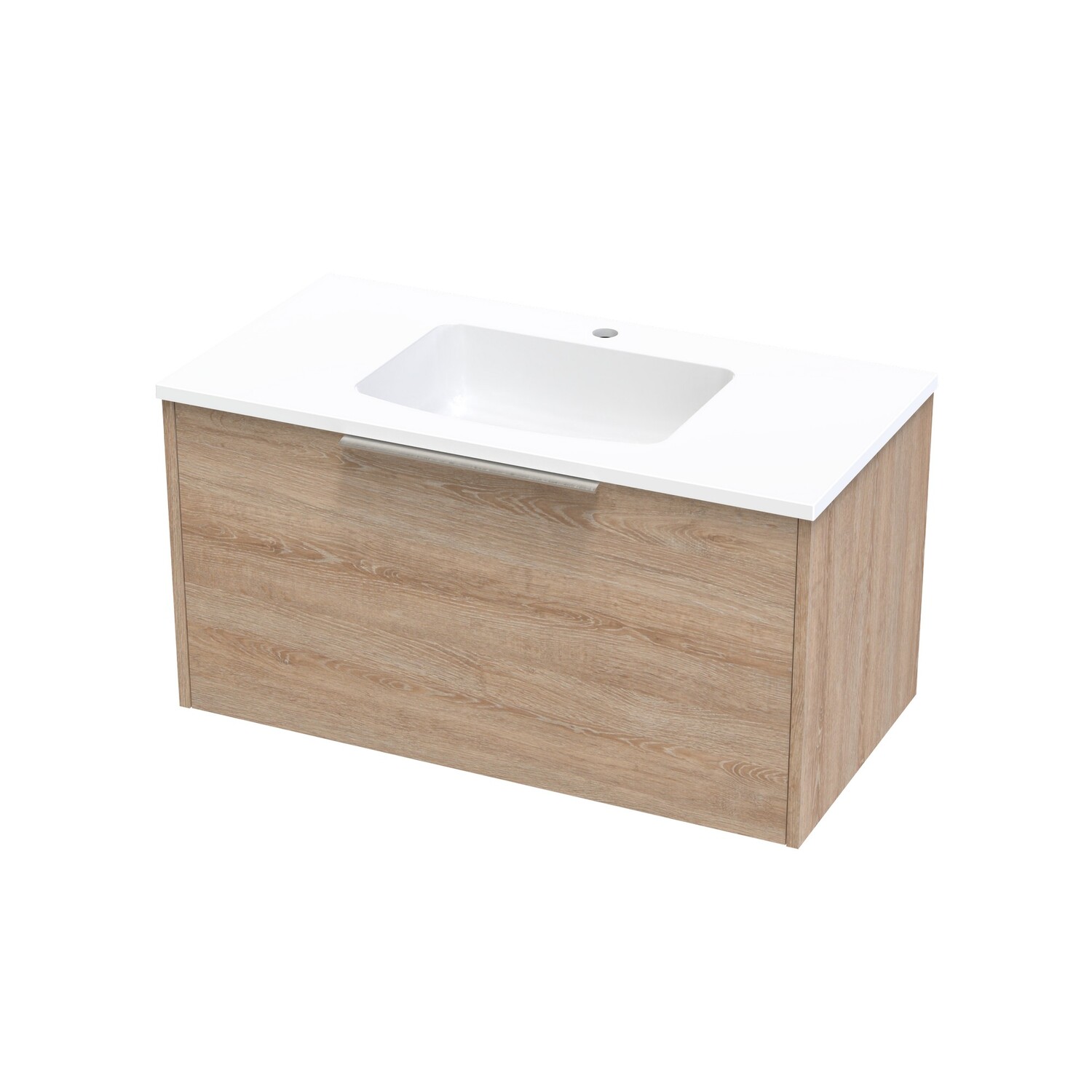Single Drawer Wall Hung Vanity