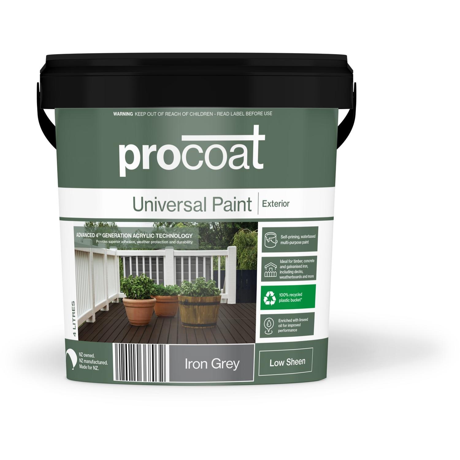 Universal Paint 4 Litre Iron Grey