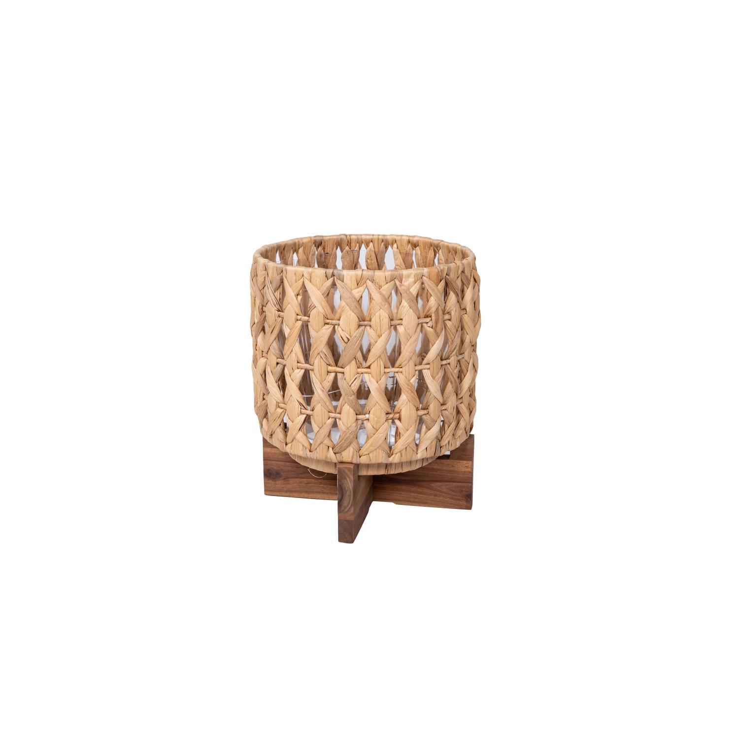 Water Hyacinth Indoor Pot with Stand