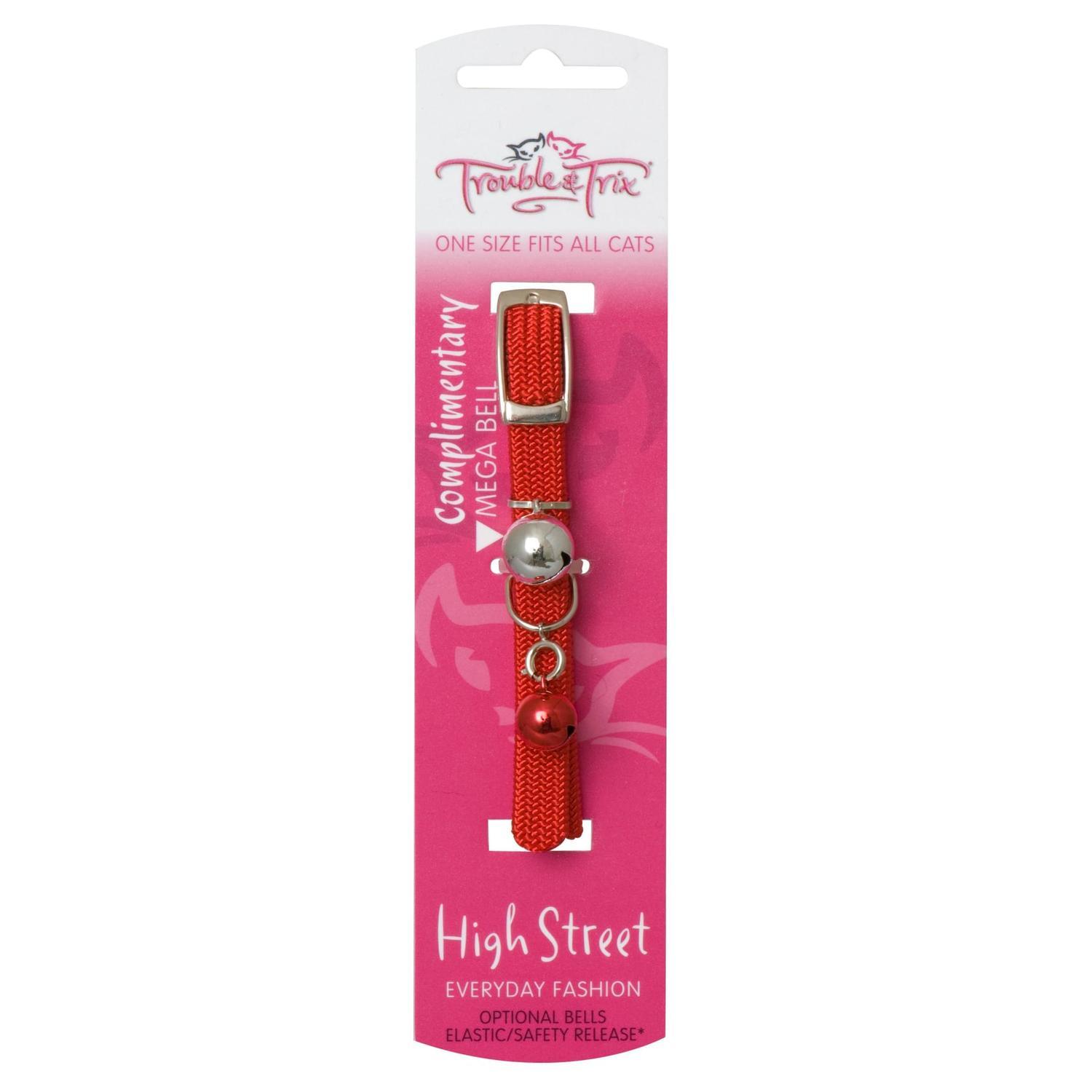 High Street Cat Collar Red