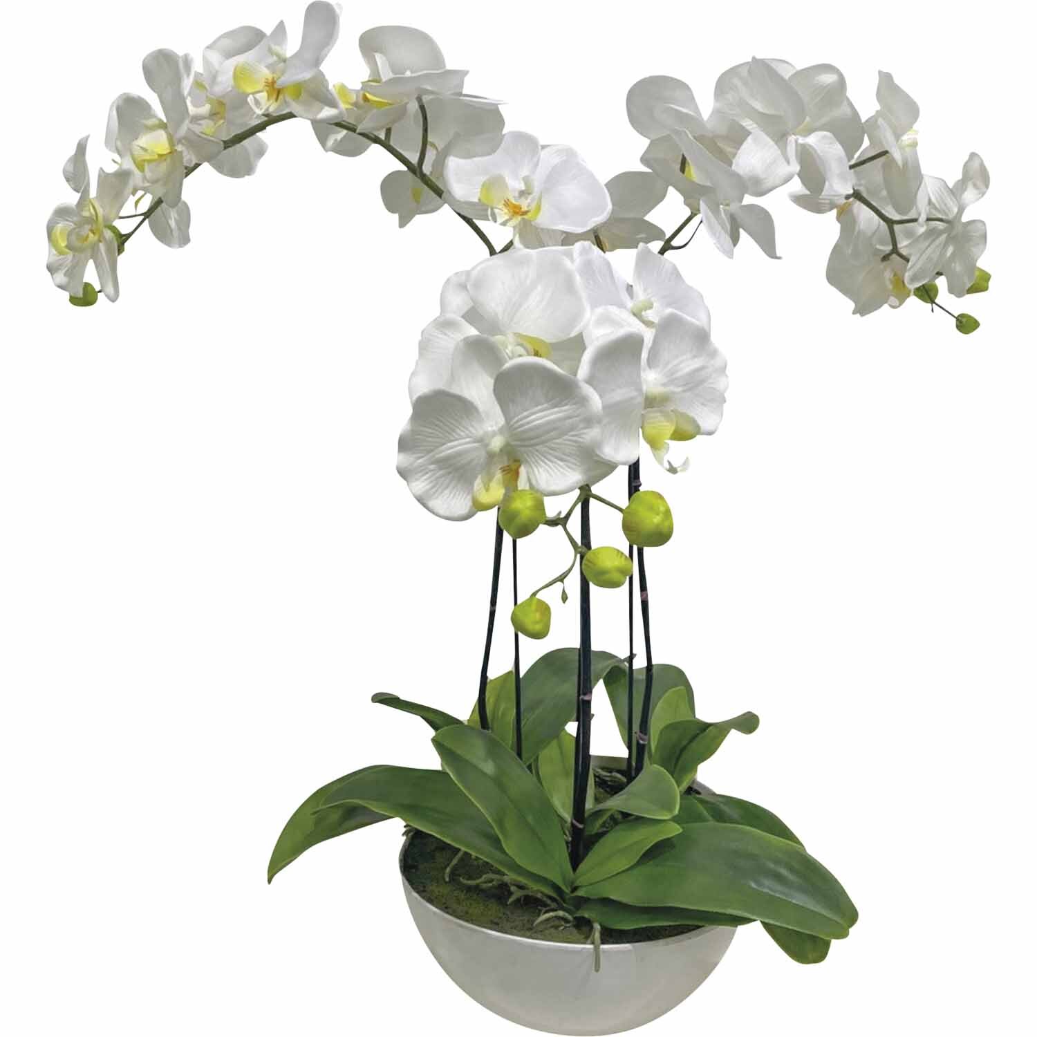 Artificial Three-Stem Orchid