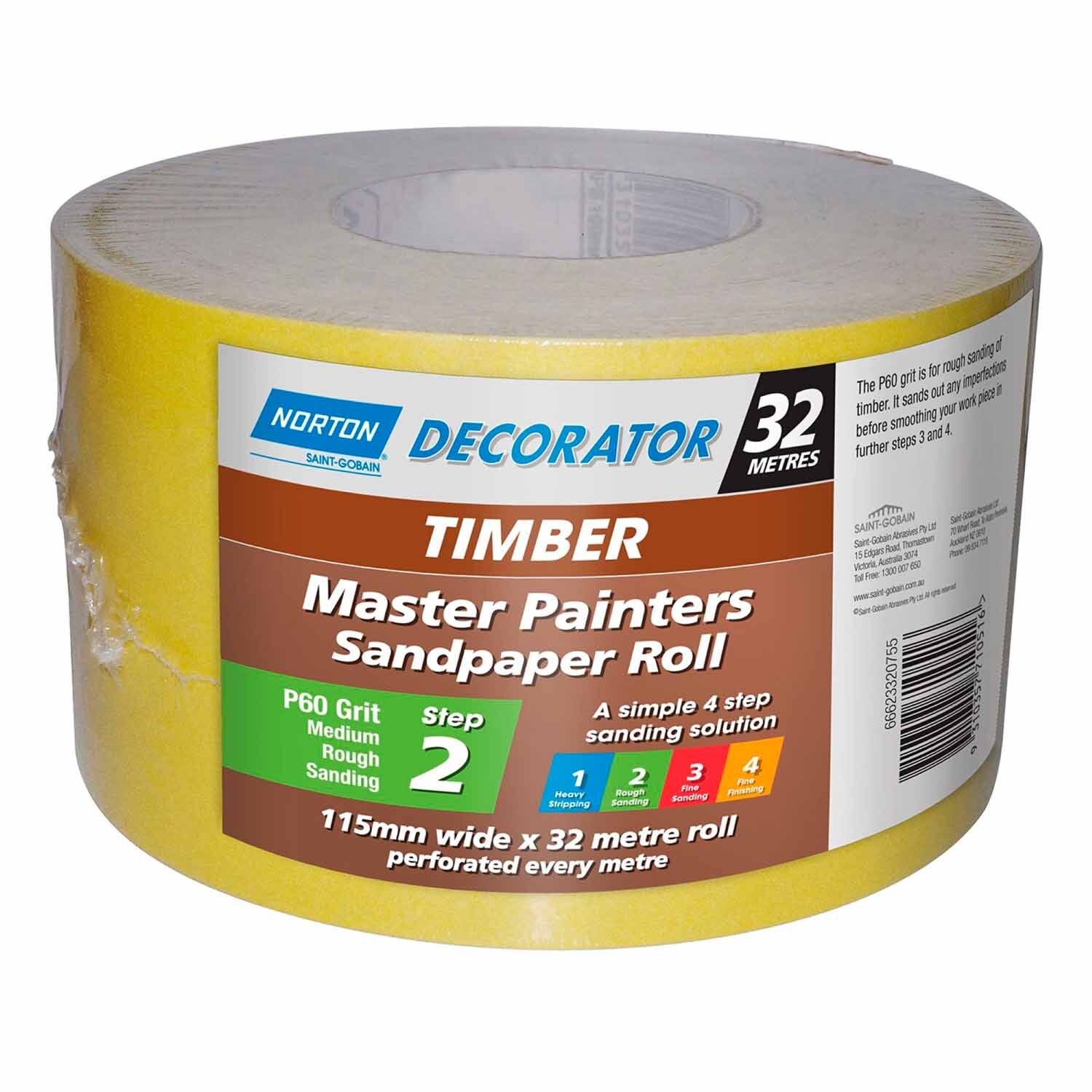 Master Painter Sand Paper 60 Grit