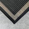 Muri 50x80cm Border Natural Black Outdoor Mat
