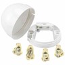 4 Plate Ceiling Rose 10 amp White