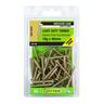 Light Duty Timber Screws 10g x 40mm Pack of 50 Zinc Gold Plated