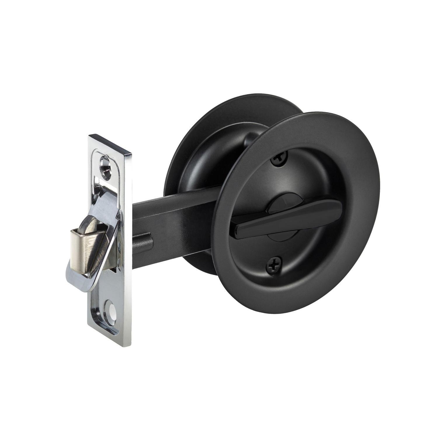 Privacy Cavity Slider  Matte Black
