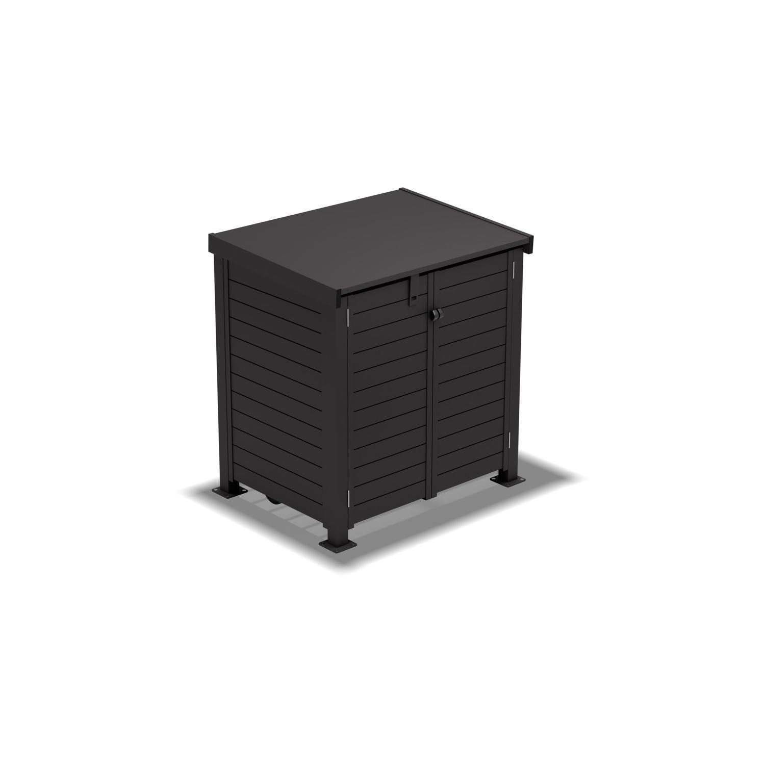 Utility Enclosure D: 850mm W: 1420mm H: 1160mm Ebony