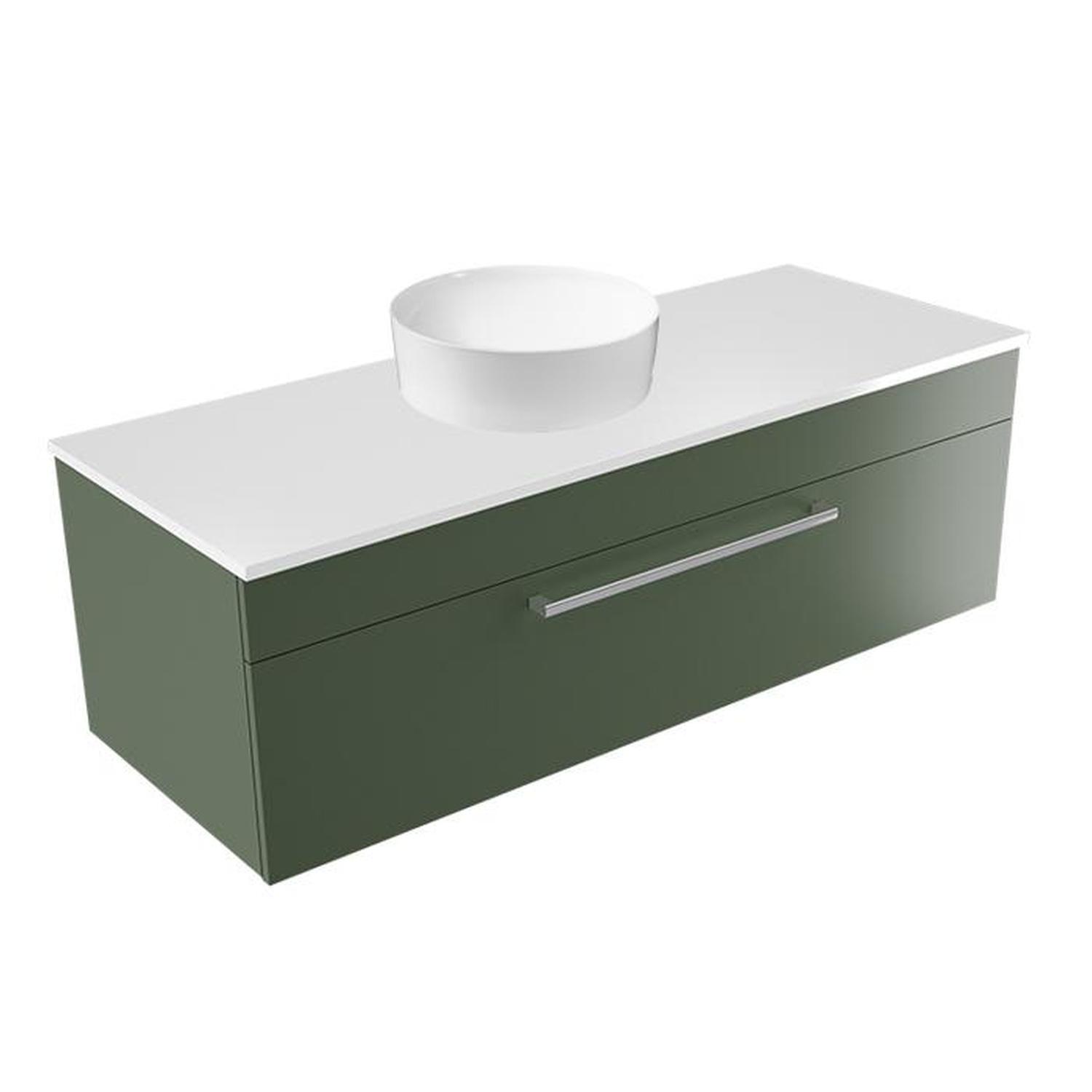 Calais Wall Vanity 1200mm Green Slate