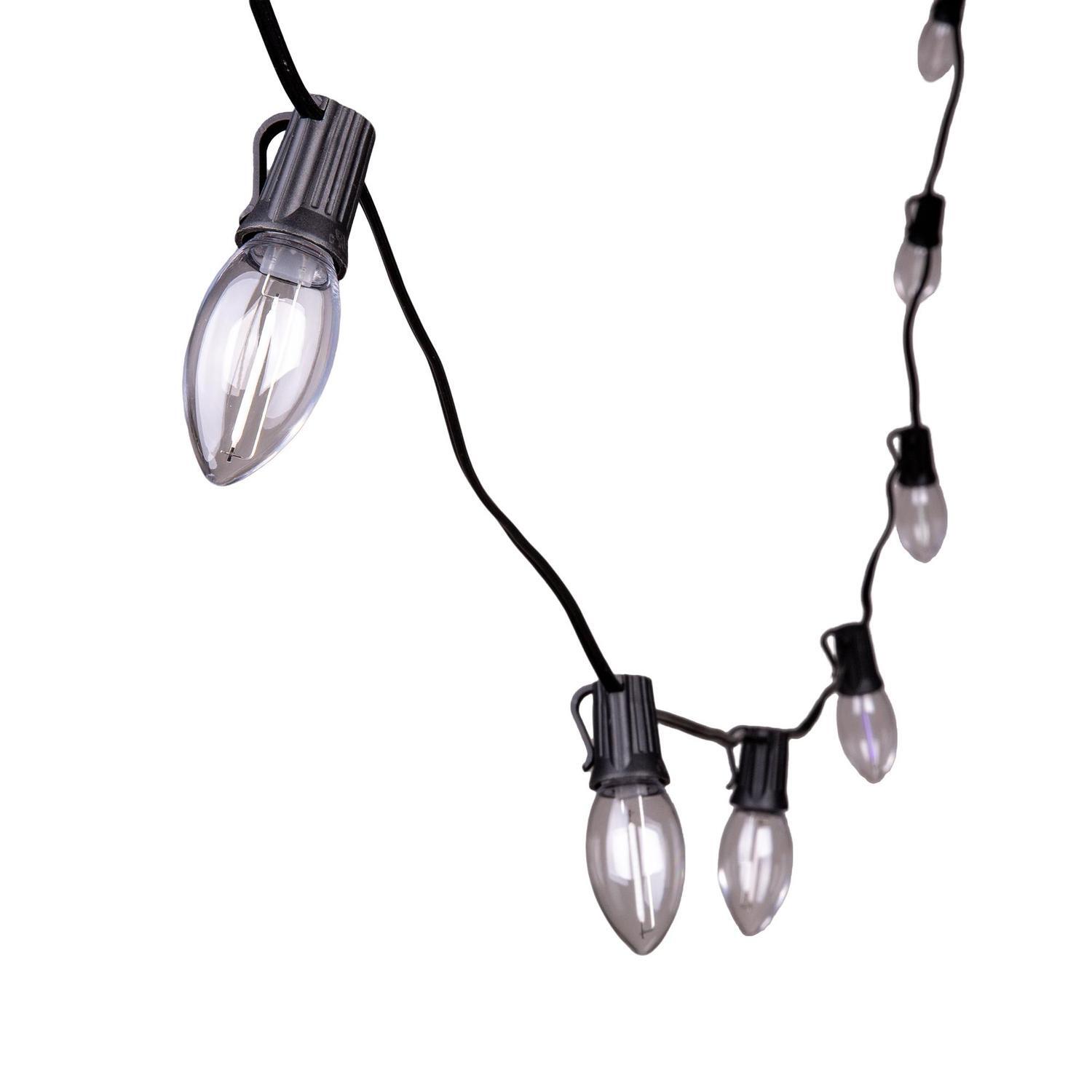 Retro String Lights 2.7m Multi-Colour and Warm White