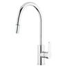 Purity Emotion Gooseneck Pulldown Sink Mixer Chrome