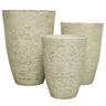 Tall Country Resin Cup Pot S White