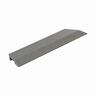 WPC Tile Ramp - Right Corner L:370mm, W:73mm, H:22mm Smoke