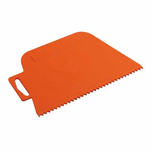 Adhesive Spreader V Notch Plastic