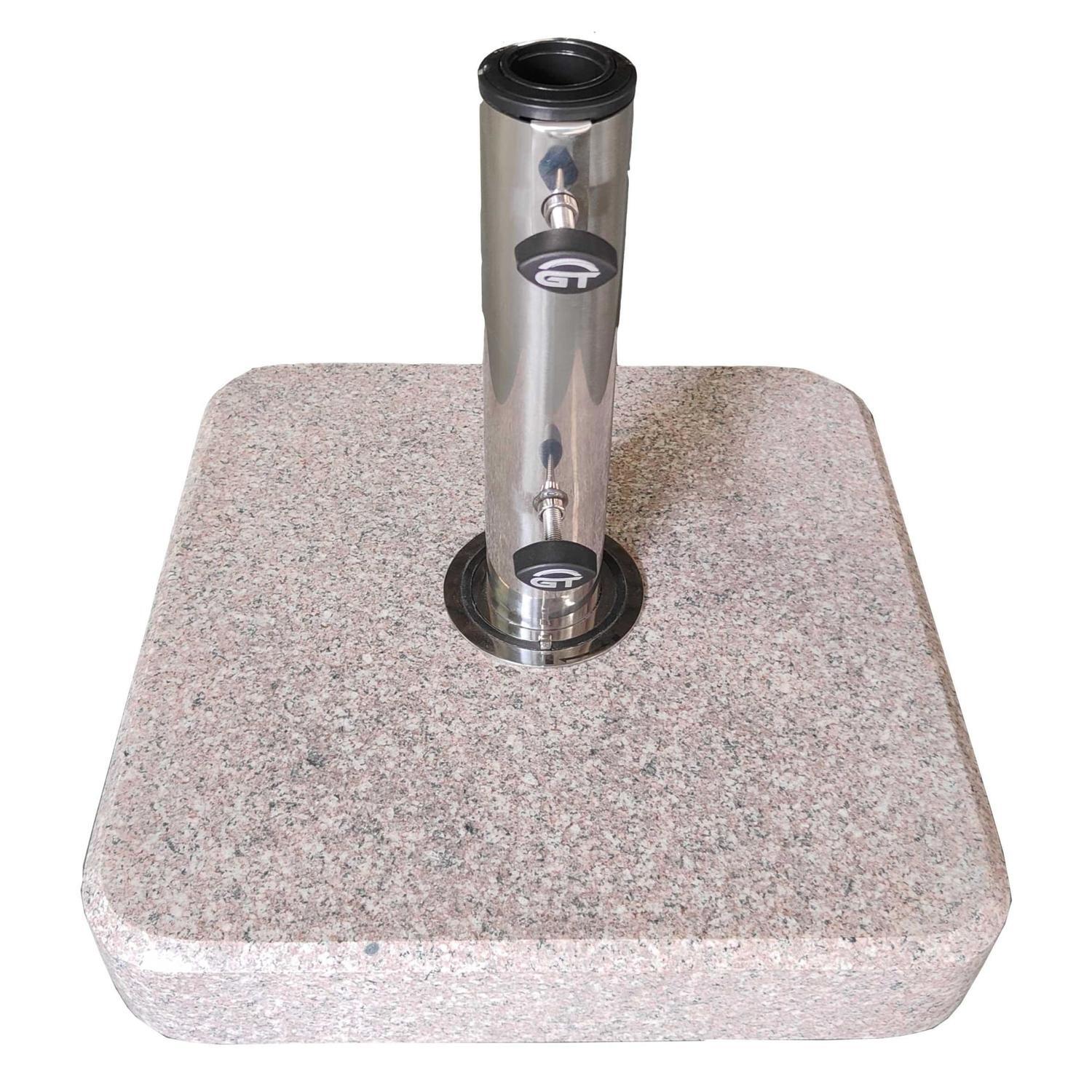 Umbrella Base H: 360mm, W: 380mm, L: 380mm Grey