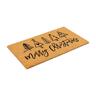 Christmas Coir Mat 600 x 400mm Pine