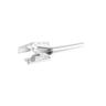 Window Handle Timber Locking Right-Hand Face Fix 107mm White