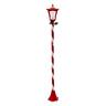 Xmas Lamp Post with Snow 160cm