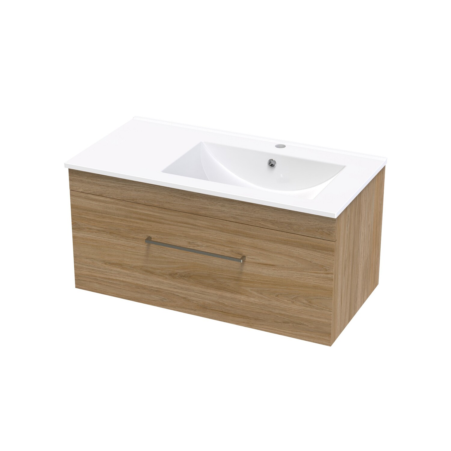 Cashmere Valley 900 Right Hand Bowl Sng Drawer Colour