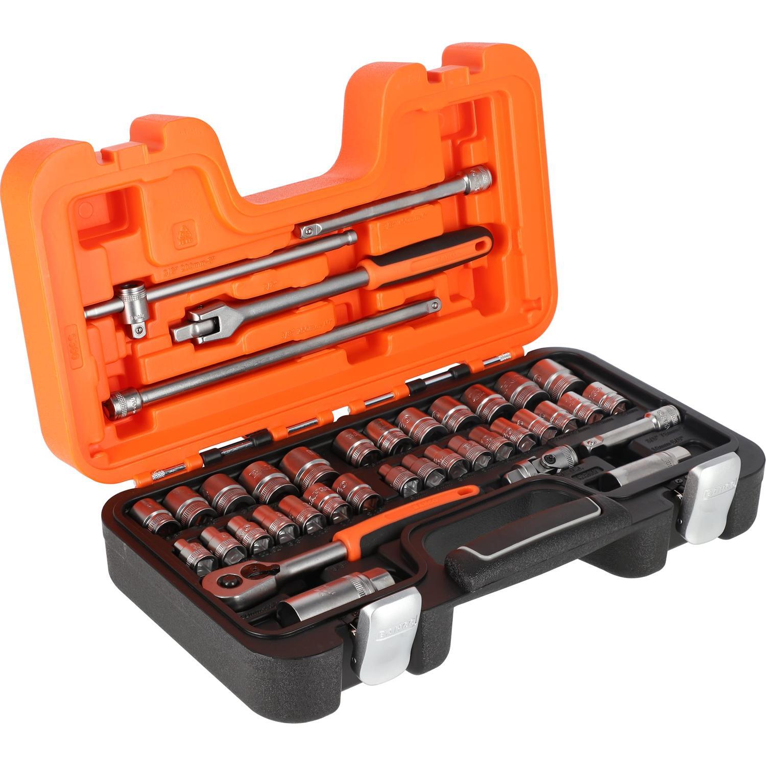 Imperial and Metric Socket set 38 Piece