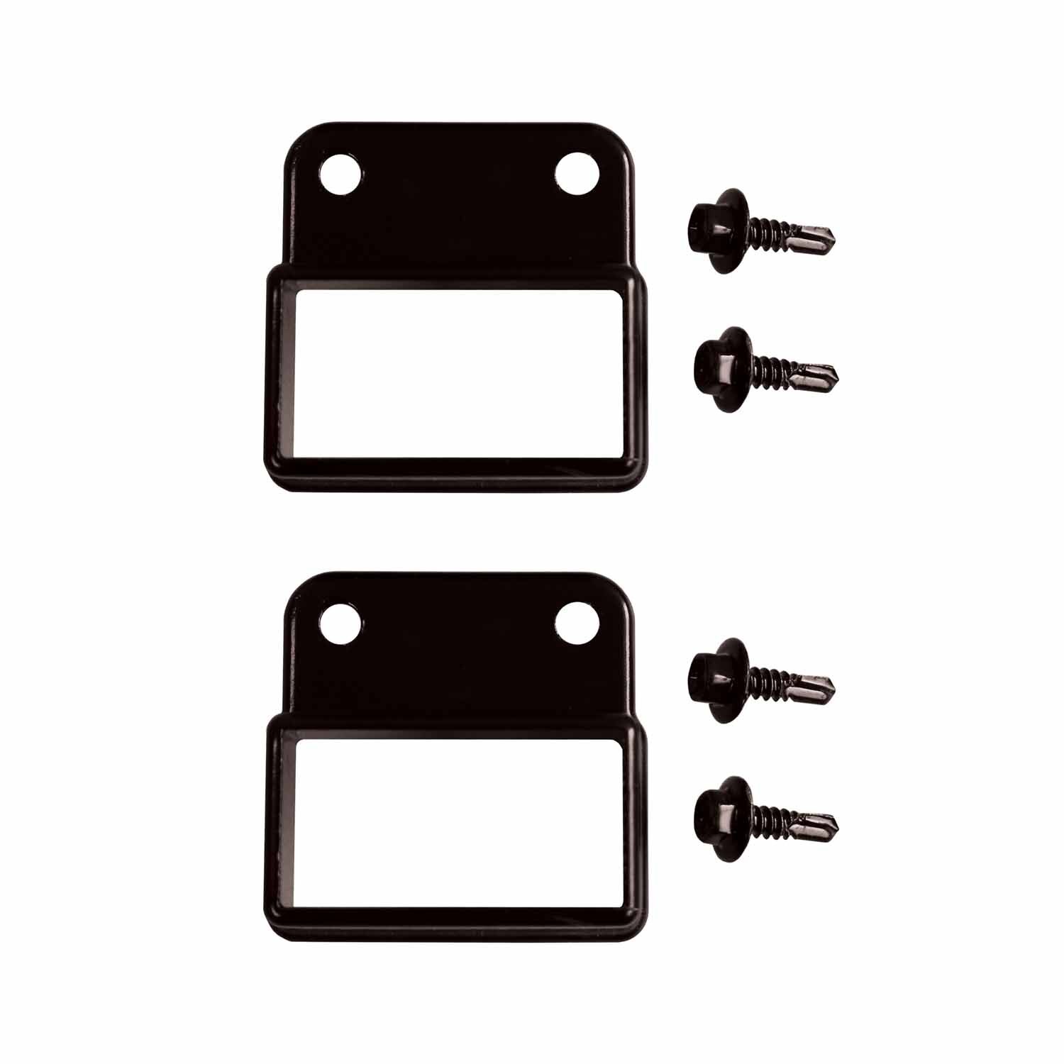 Aluminium Balustrade Top Rail Wall Tie, Pack of 2