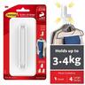 Folding Clothes Hanger Hook White