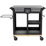 30" Prep Cart Smoking Table