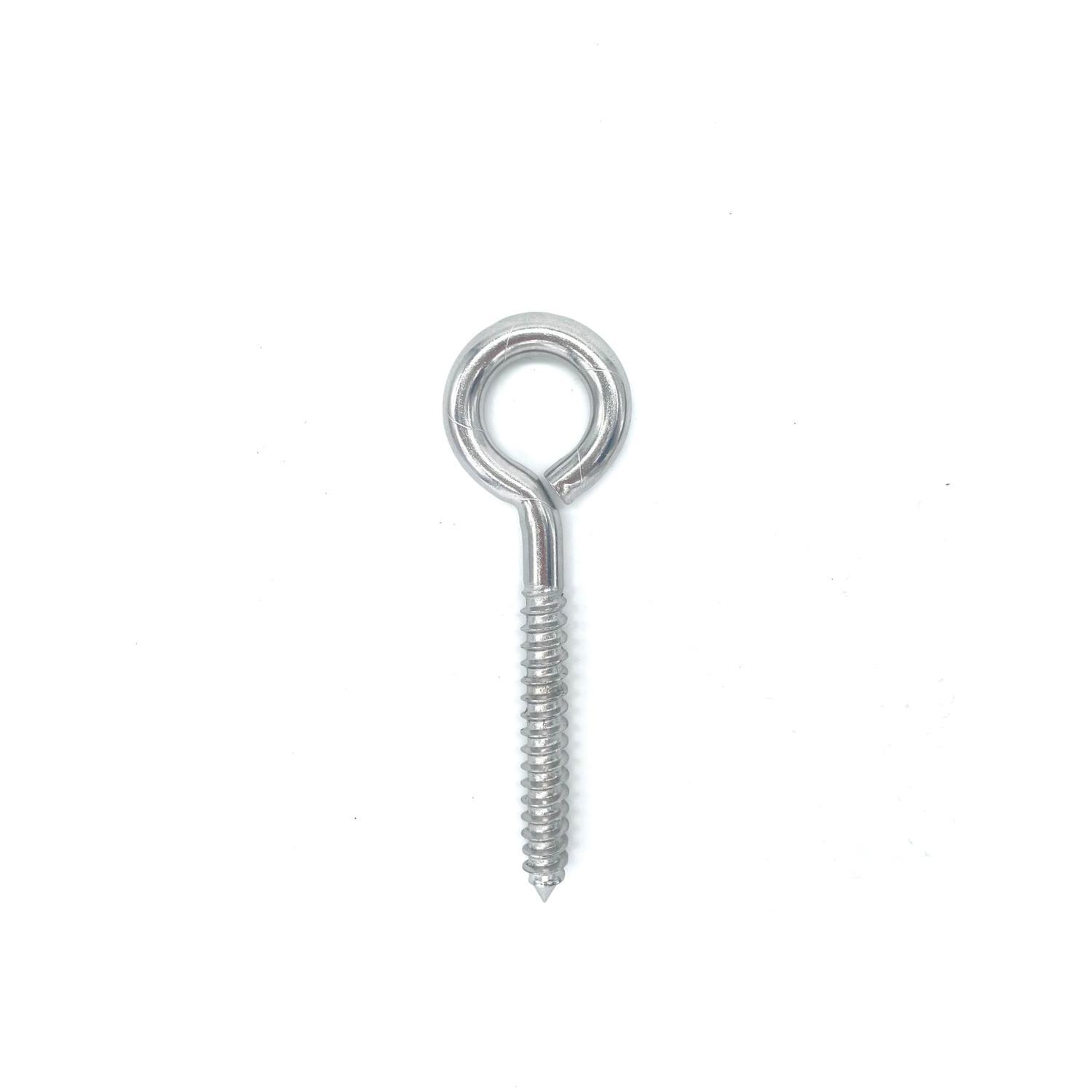 Screw Eye 10 x 100mm Stainless Steel 316