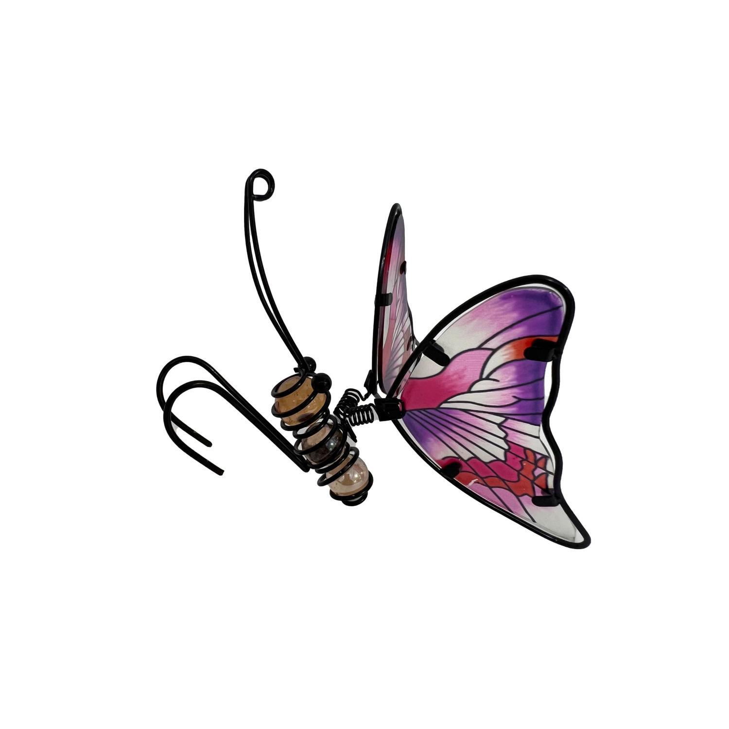 Butterfly Pot Hanger  Purple
