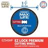 MAX EZ Lock™ Diamond Point Cutting Wheel