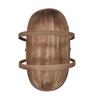 Two Handled Wooden Garden Trug