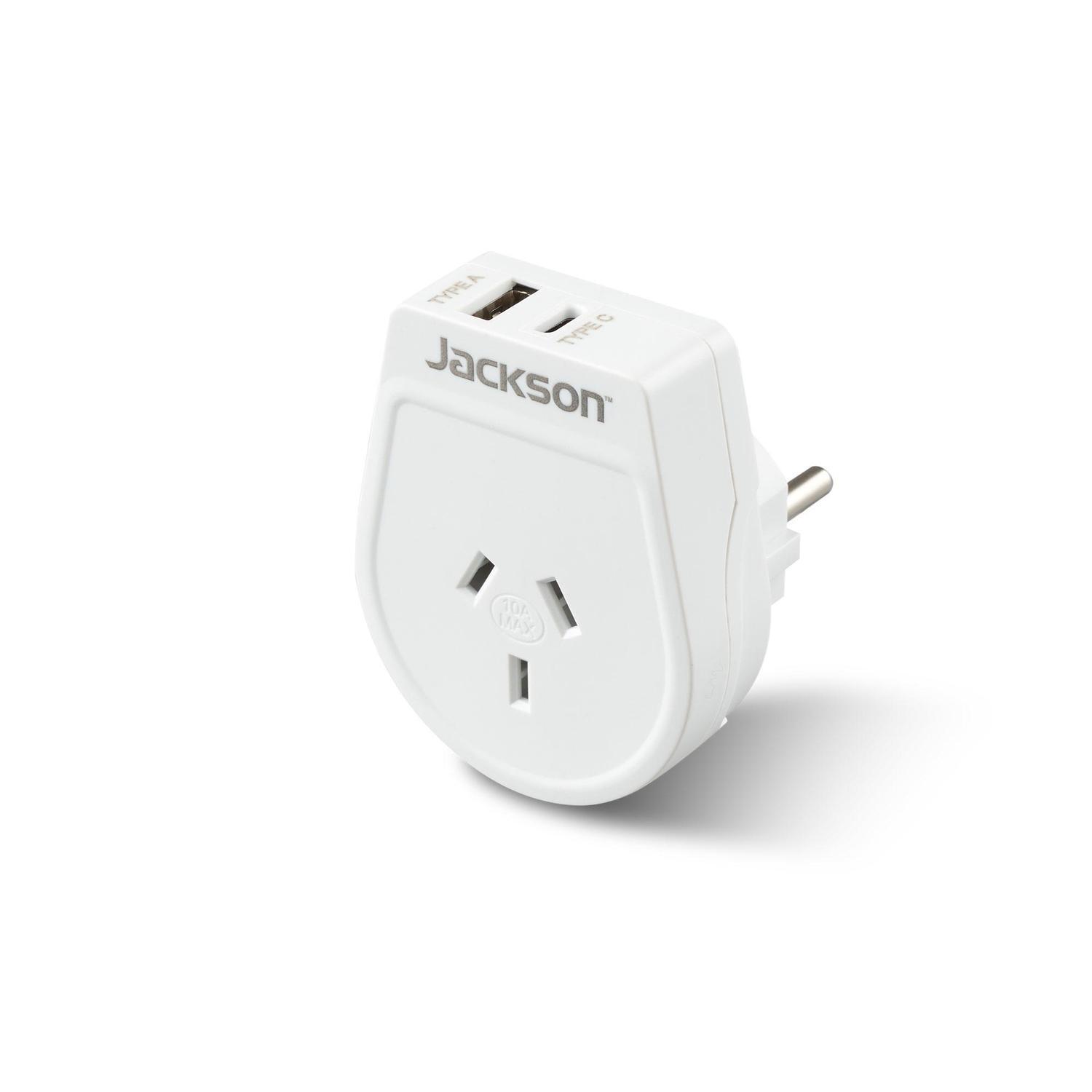 Travel Adaptor OB USB-A/C Eu Slim