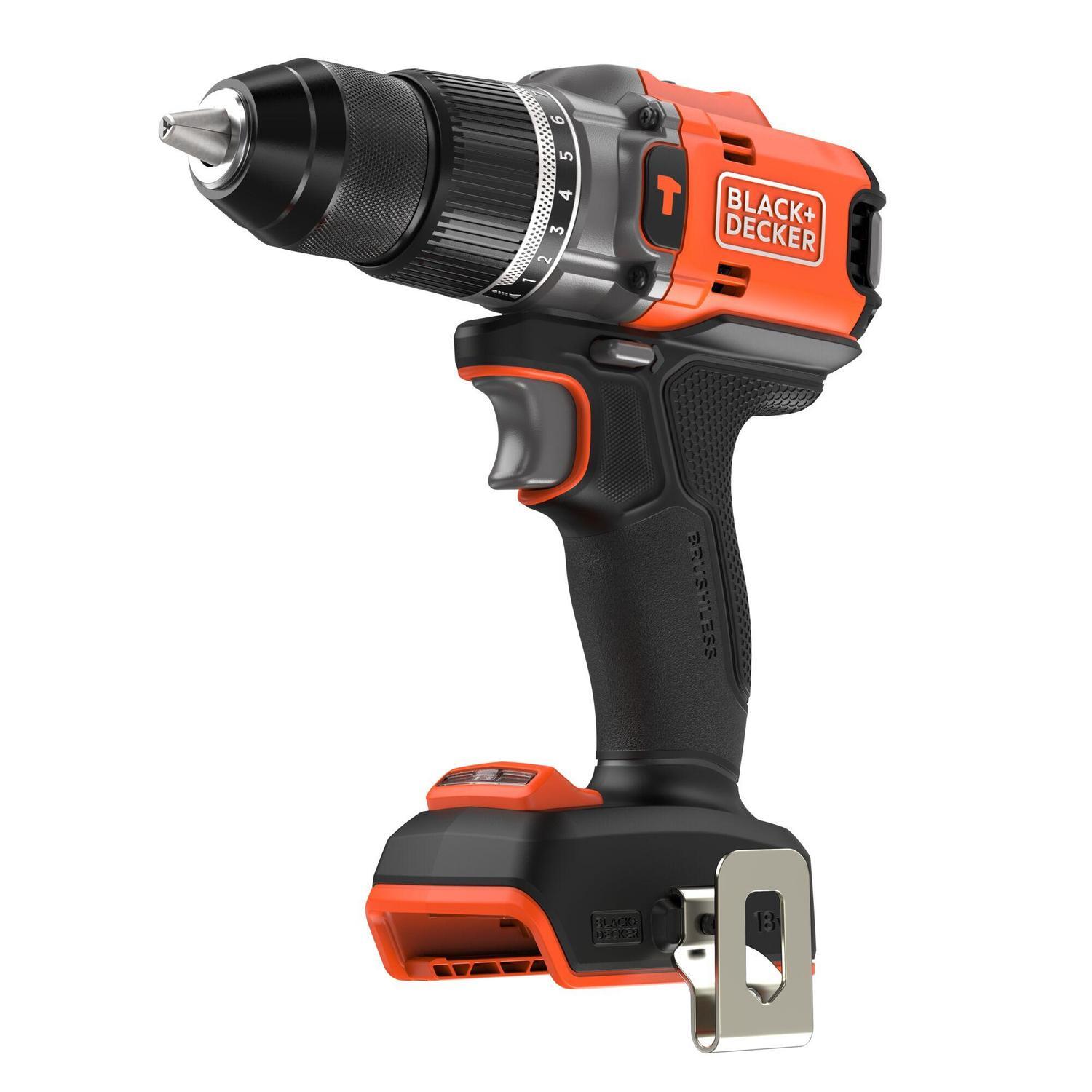 18V POWERCONNECT Cordless Brushless Hammer Drill Skin Only
