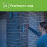 Wireless Keypad For Garage Door Opener  Grey