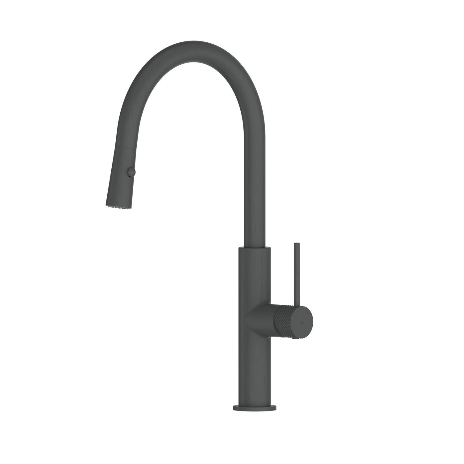 Pull Down Sink Mixer  Gunmetal