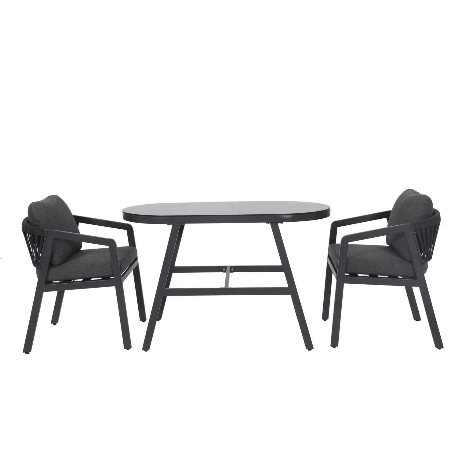 Nepal Outdoor 3 Piece Bistro Setting