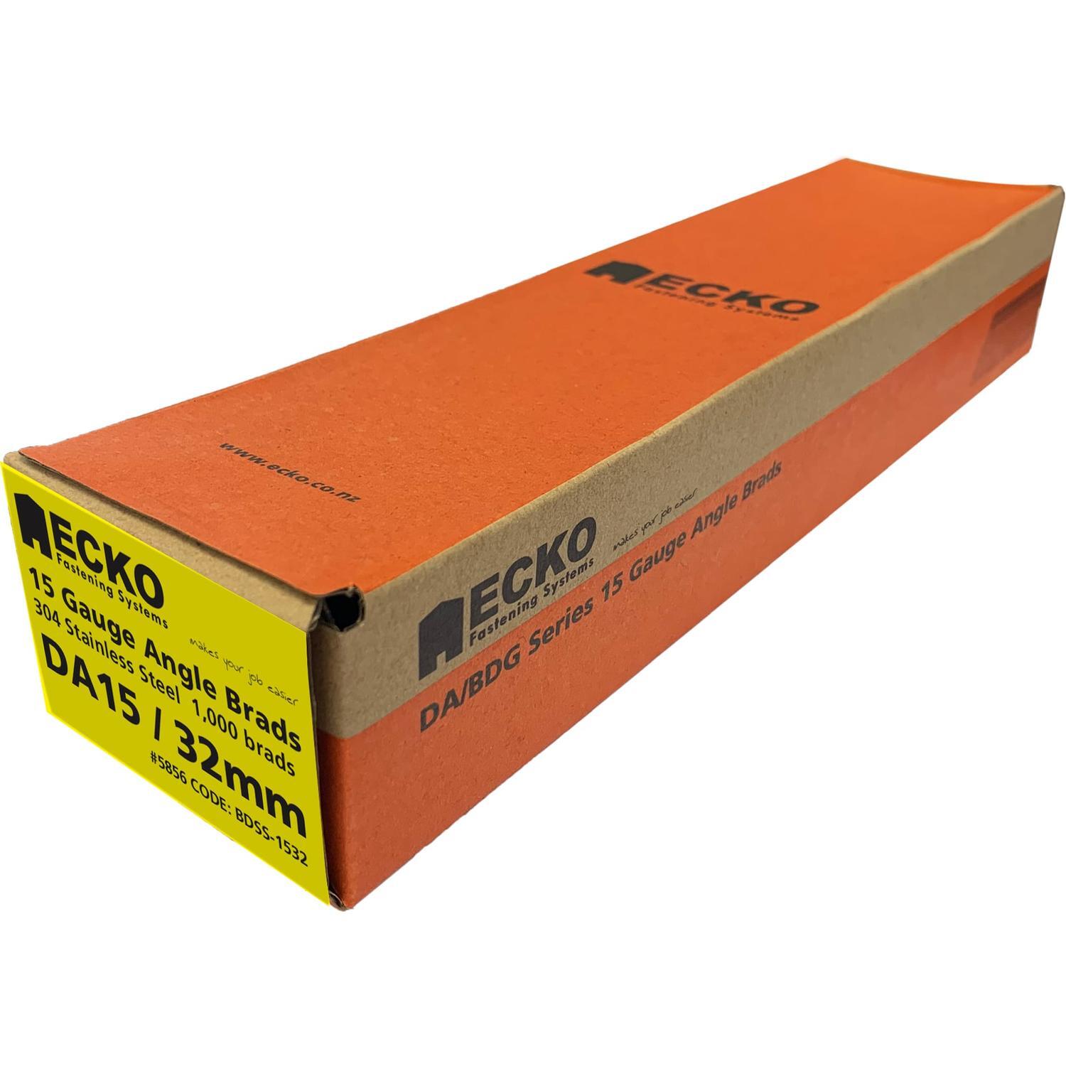 DA/BDG Series 15 Gauge Angle Brads Gasless Pack