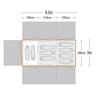 Falcon 9 Ezi-Up Blackout Family Tent