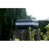 Solar Post Cap 300 Lumens Black