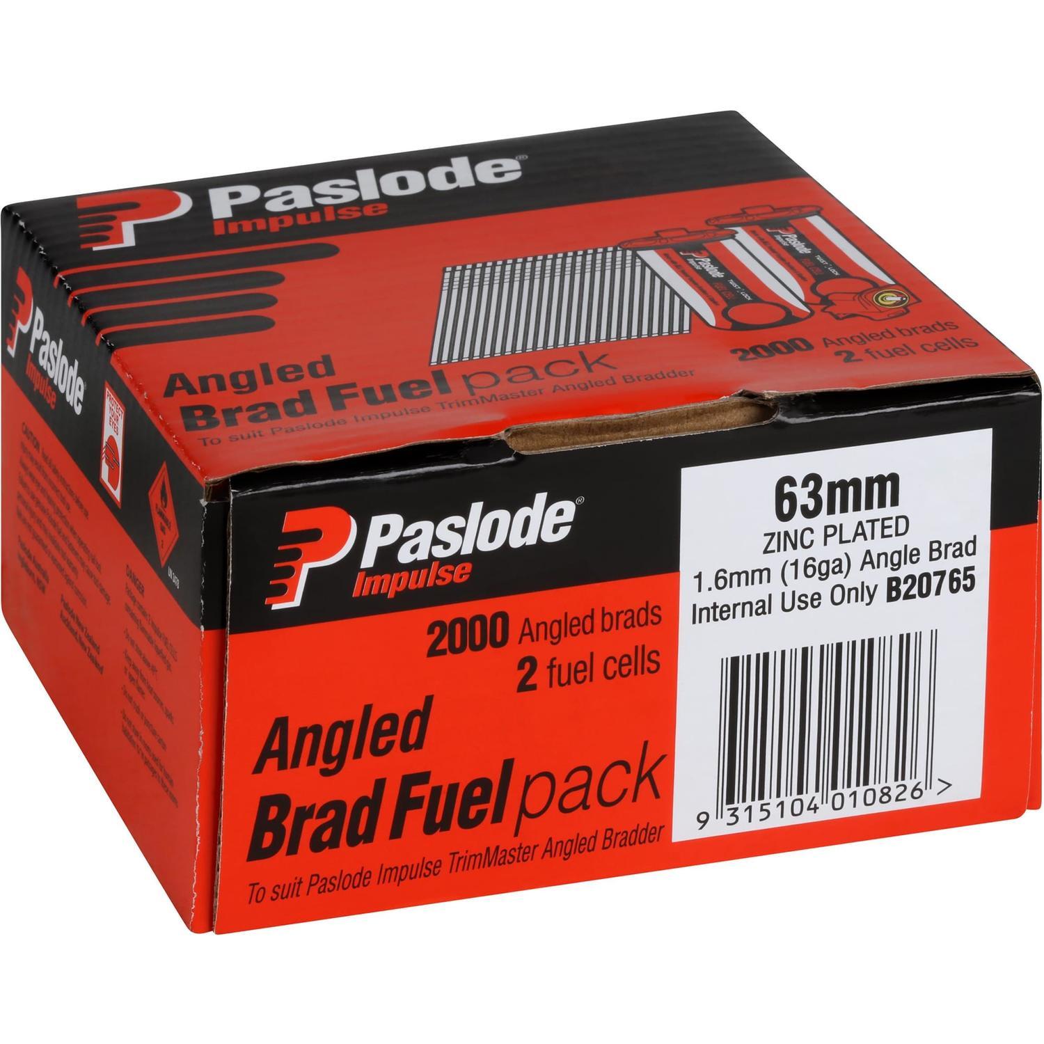 Angle Brads with Fuel Cells