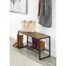 Modern Industrial Entryway Bench